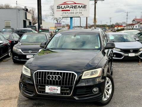 2014 Audi Q5 for sale at Supreme Auto Sales in Chesapeake VA