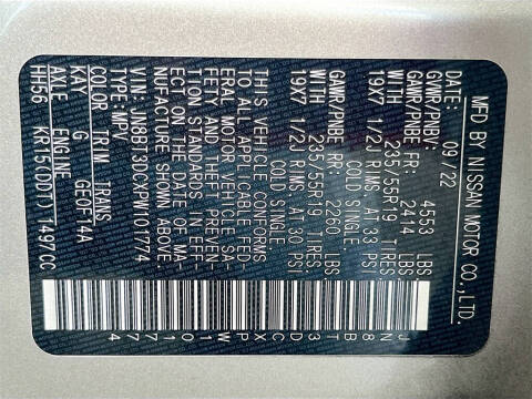 2023 Nissan Rogue Platinum