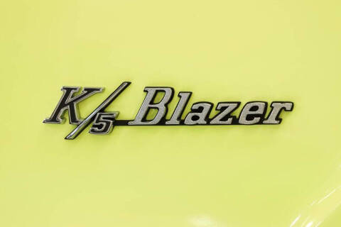 1972 Chevrolet Blazer