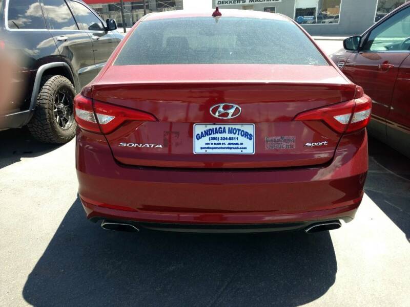 2015 Hyundai Sonata for sale at Gandiaga Motors in Jerome ID