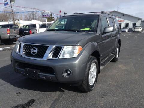 2008 Nissan Pathfinder for sale at Steves Auto Sales in Cambridge MN