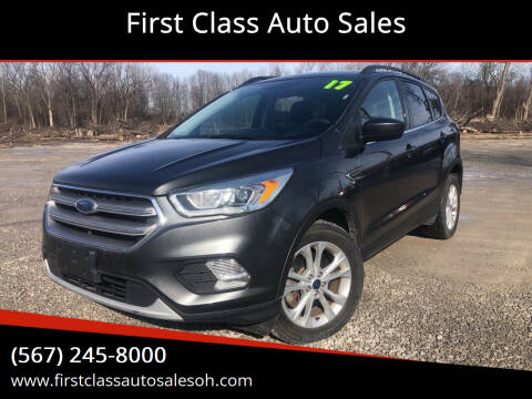 2017 Ford Escape for sale at First Class Auto Sales MI in Erie MI