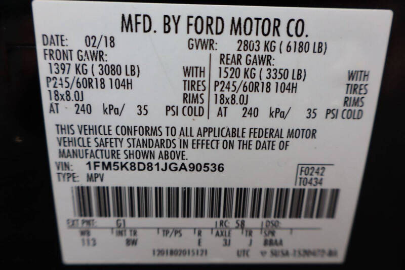 2018 Ford Explorer XLT