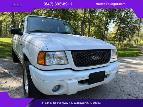 2001 Ford Ranger for sale at Route 41 Budget Auto in Wadsworth IL