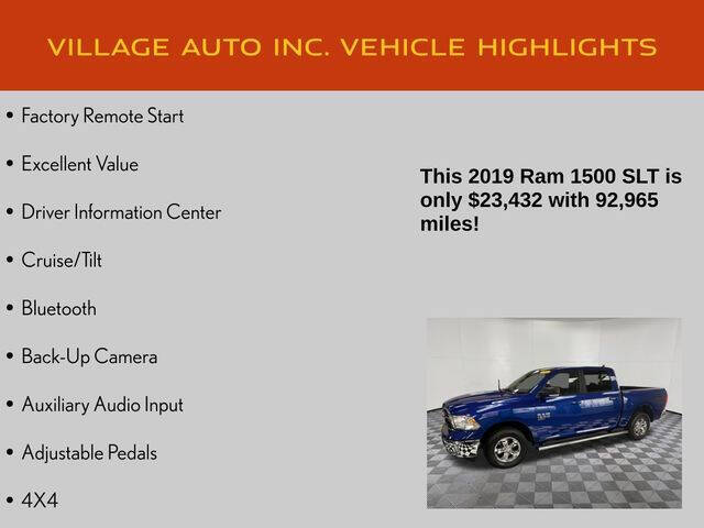 2019 RAM 1500 Classic SLT