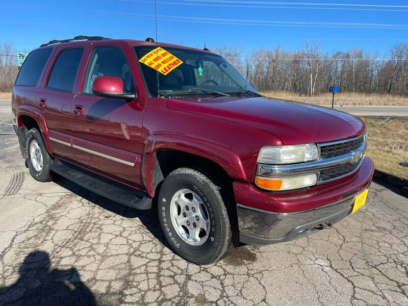 2004 Chevrolet Tahoe for sale at Sunshine Auto Sales in Menasha WI
