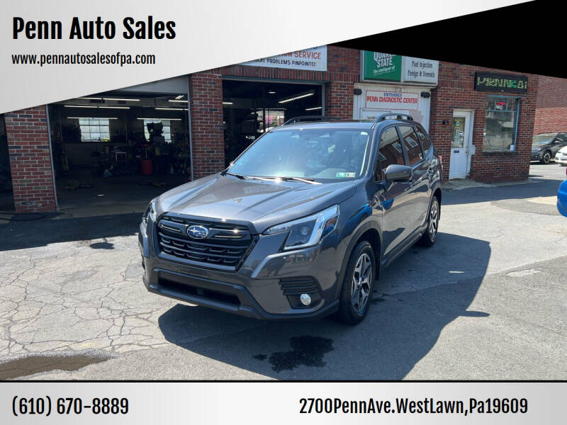 2022 Subaru Forester for sale at Penn Auto Sales in West Lawn PA