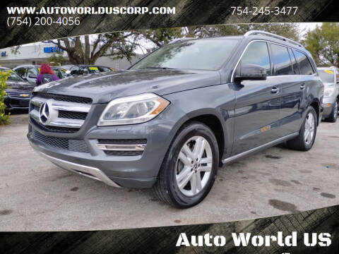 2013 Mercedes-Benz GL-Class for sale at Auto World US Corp in Plantation FL