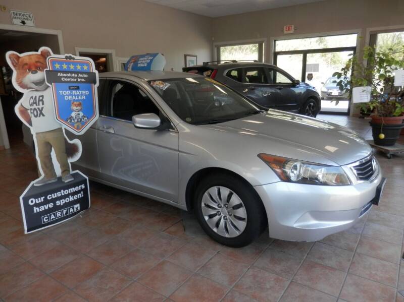 2009 Honda Accord for sale at ABSOLUTE AUTO CENTER in Berlin CT