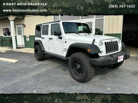 2015 Jeep Wrangler Unlimited for sale at 9 EAST AUTO SALES LLC in Martinsburg WV