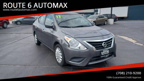 2017 Nissan Versa for sale at ROUTE 6 AUTOMAX in Markham IL
