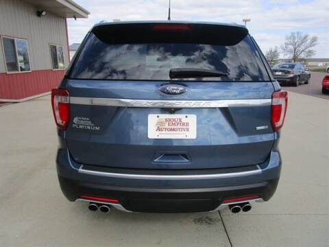 2018 Ford Explorer Platinum