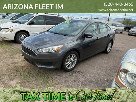 2017 Ford Focus for sale at ARIZONA FLEET IM in Tucson AZ