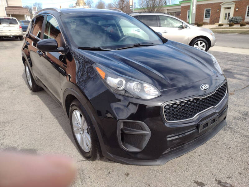 2017 Kia Sportage for sale at BELLEFONTAINE MOTOR SALES in Bellefontaine OH