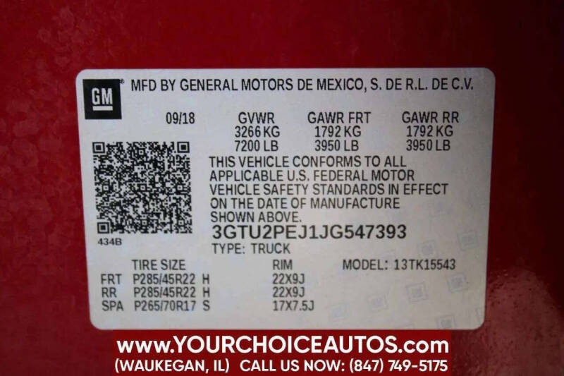 2018 GMC Sierra 1500 Denali