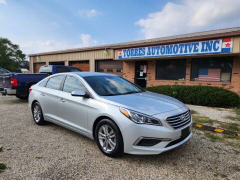 2017 Hyundai Sonata for sale at Torres Automotive Inc. in Pana IL
