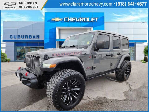 2020 Jeep Wrangler Unlimited for sale at Suburban De Claremore in Claremore OK