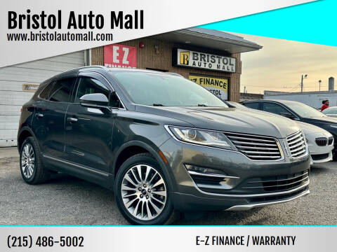 2017 Lincoln MKC for sale at Bristol Auto Mall in Levittown PA