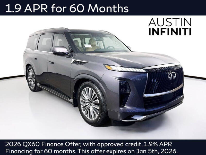 2026 Infiniti QX80 Luxe