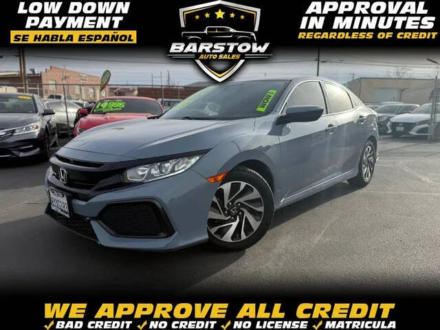 2018 Honda Civic for sale at BARSTOW AUTO SALES in Barstow CA