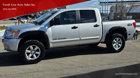 2014 Nissan Titan for sale at Finish Line Auto Sales Inc. in Lapeer MI