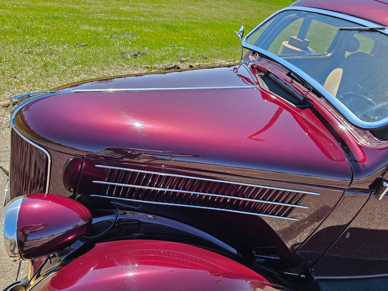 1936 Ford 68 5 Window Coupe 141