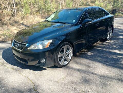 2012 Lexus IS 250 for sale at J & J Auto of St Tammany in Slidell LA