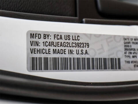 2020 Jeep Grand Cherokee Altitude