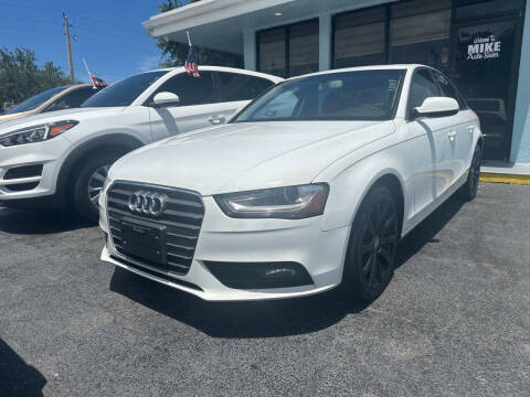 2013 Audi A4 for sale at Mike Auto Sales in West Palm Beach FL