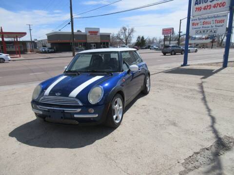 2004 MINI Cooper for sale at Springs Auto Sales in Colorado Springs CO