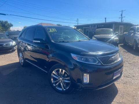 2014 Kia Sorento for sale at 3-B Auto Sales in Aurora CO