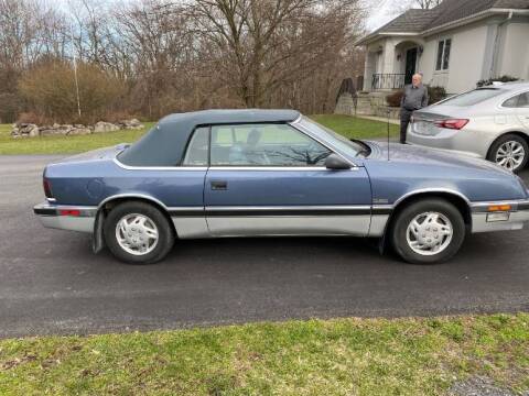 1988 Chrysler Le Baron for sale at Classic Car Deals in Cadillac MI