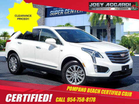 2019 Cadillac XT5 for sale at PHIL SMITH AUTOMOTIVE GROUP - Joey Accardi Chrysler Dodge Jeep Ram in Pompano Beach FL