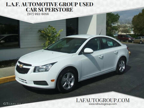 2011 Chevrolet Cruze for sale at L.A.F. Automotive Group Used Car Superstore in Lansing MI