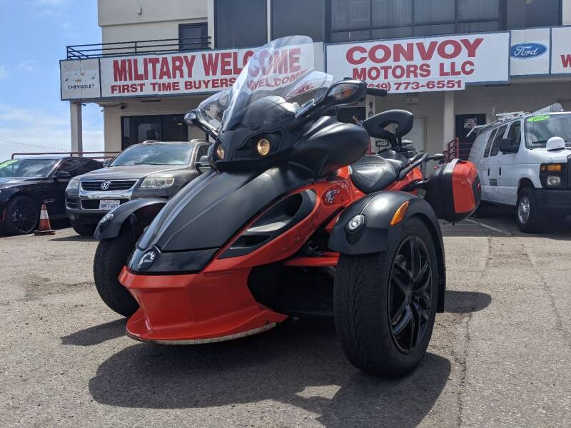 2012 Can-Am Spyder RS-S SE5 for sale at Convoy Motors LLC in National City CA