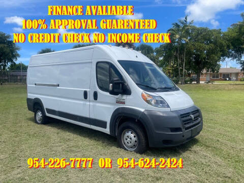 2017 RAM ProMaster Cargo for sale at Transcontinental Car USA Corp in Fort Lauderdale FL