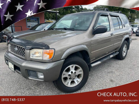 2001 Nissan Pathfinder for sale at CHECK AUTO, INC. in Tampa FL