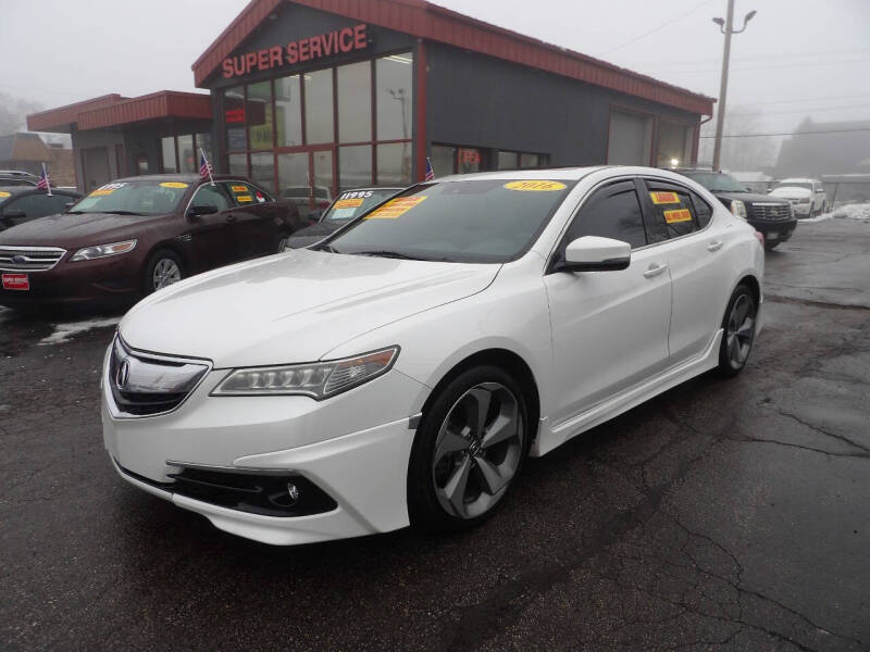 2016 Acura TLX for sale at Super Service Used Cars in Milwaukee WI