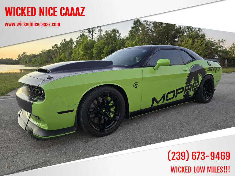 2015 Dodge Challenger for sale at WICKED NICE CAAAZ in Cape Coral FL