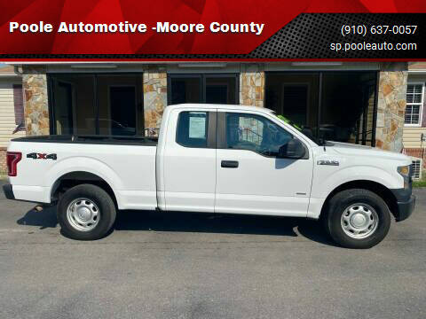 2016 Ford F-150 for sale at Poole Automotive -Moore County in Aberdeen NC