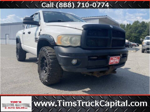 2003 Dodge Ram 2500 for sale at TTC AUTO OUTLET/TIM'S TRUCK CAPITAL & AUTO SALES INC ANNEX in Epsom NH