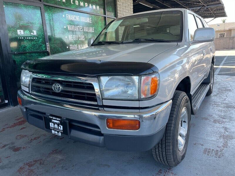 1998 Toyota 4Runner for sale at B & J Car Company in Orange, CA