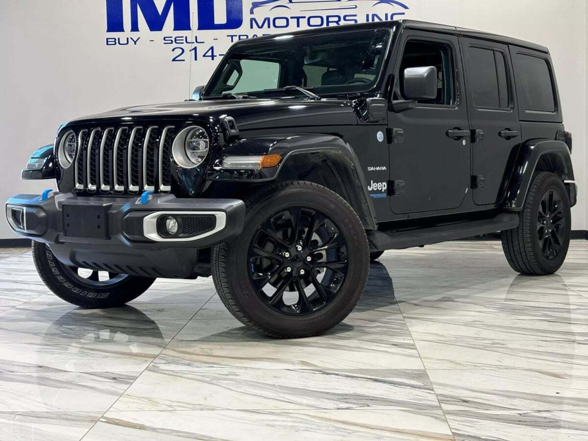 2022 Jeep Wrangler Unlimited for sale at IMD MOTORS, INC in Dallas, TX