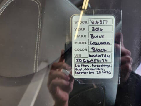 2016 Buick Cascada Premium