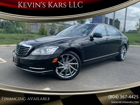 2011 Mercedes-Benz S-Class for sale at Kevin's Kars LLC in Richmond VA