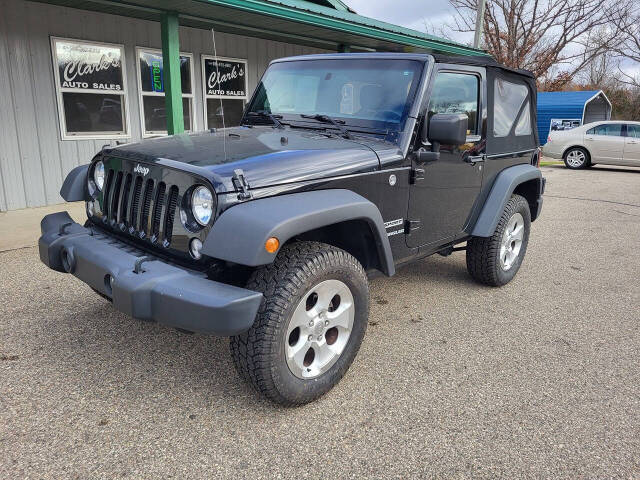 2017 Jeep Wrangler for sale at Clarks Auto Sales Inc in Lakeview, MI