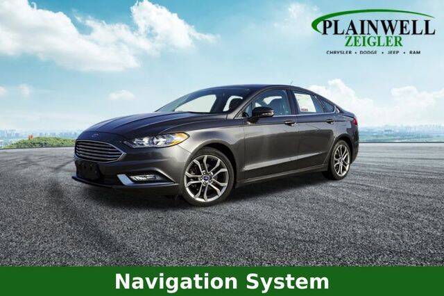 2017 Ford Fusion for sale at Zeigler Ford of Plainwell in Plainwell MI