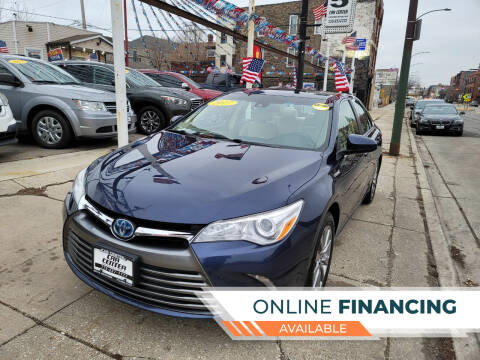 2017 Toyota Camry Hybrid for sale at CAR CENTER INC - Car Center Bridgeview in Bridgeview IL