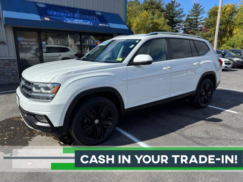 2019 Volkswagen Atlas for sale at Innovative Auto Sales in Hooksett NH