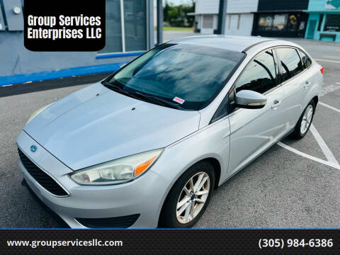 2015 Ford Focus for sale at Group Services Enterprises LLC in Tampa FL